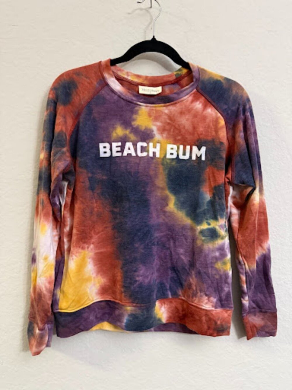 78&Sunny Beach Bum Tie Dye Sweatshirt Size Small